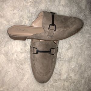 Taupe Mules